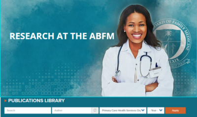 ABFM Research Website screenshot