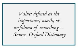 Value-definition
