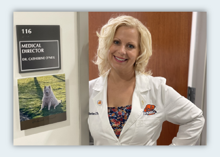 Dr. Catherine O’Neil Leads University Clinic in Addressing Food Insecurity